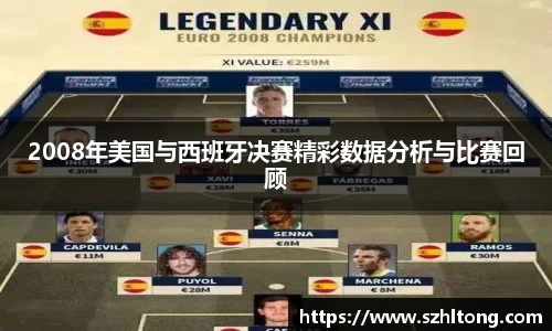 2008年美国与西班牙决赛精彩数据分析与比赛回顾