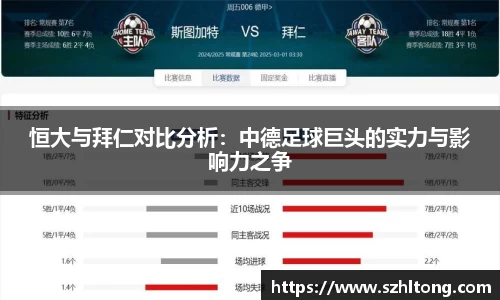 恒大与拜仁对比分析：中德足球巨头的实力与影响力之争